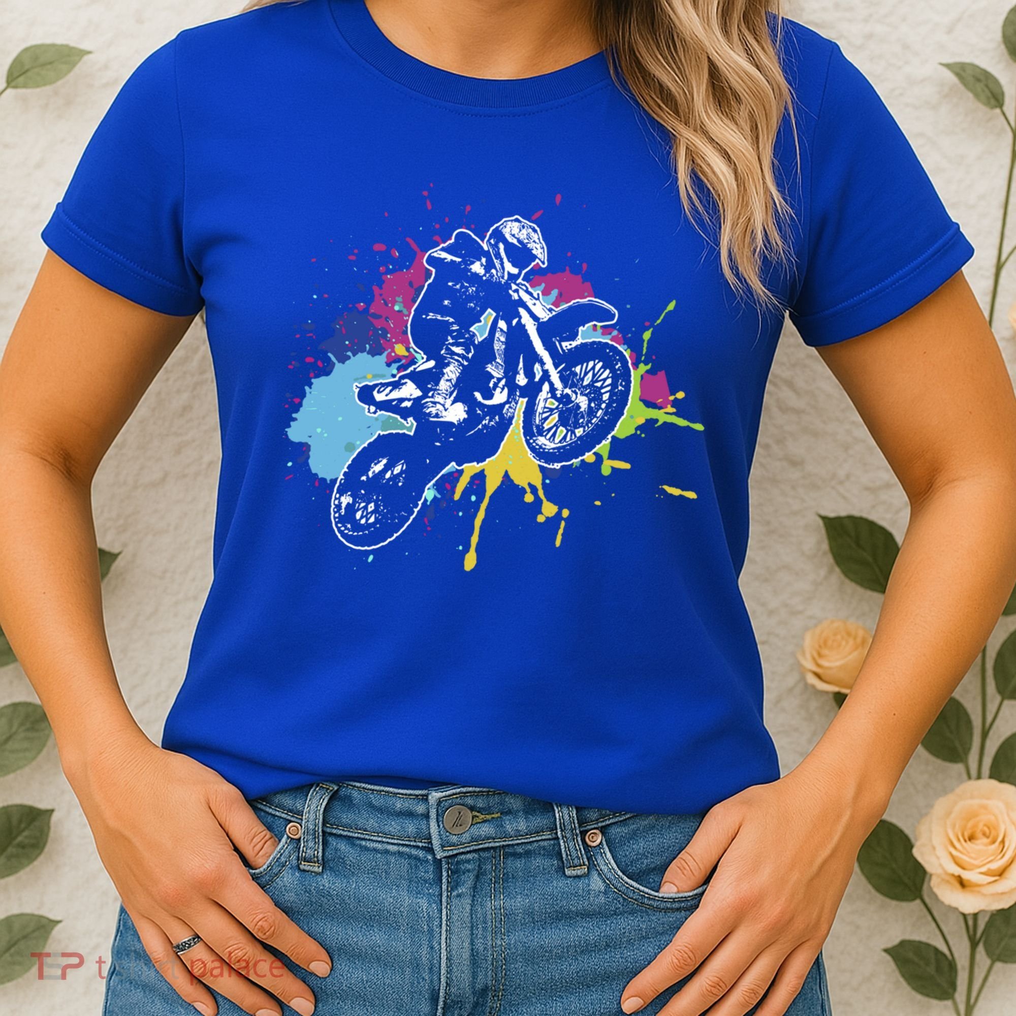 Motocross Gift Dirt Bike Gift Off Road Gift Women's T-Shirt