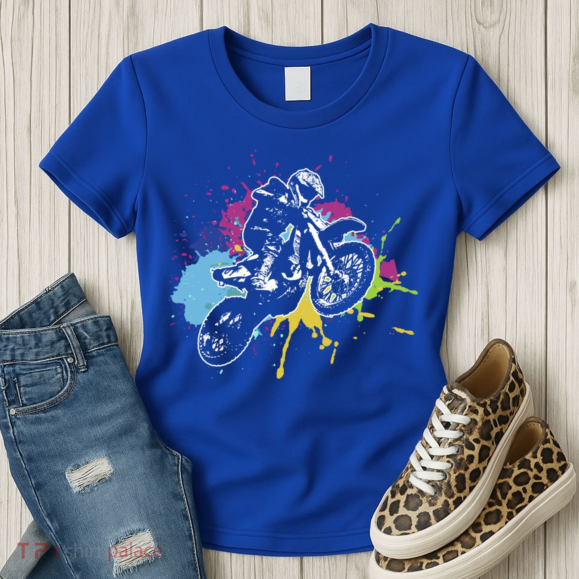 Motocross Gift Dirt Bike Gift Off Road Gift Women's T-Shirt