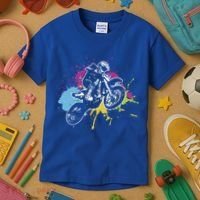 Motocross Gift Dirt Bike Gift Off Road Gift Kids T-Shirt thumb 3