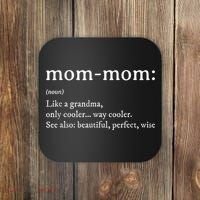 Mommom Gift  Definition Grandma Mom-Mom Mothers Day Coaster thumb 0