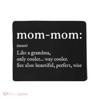 Mommom Gift  Definition Grandma Mom-Mom Mothers Day Mousepad thumb 0