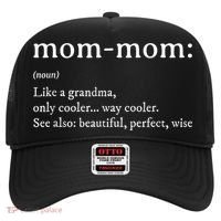 Mommom Gift  Definition Grandma Mom-Mom Mothers Day Hat thumb 0
