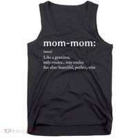 Mommom Gift  Definition Grandma Mom-Mom Mothers Day Tank Top thumb 0