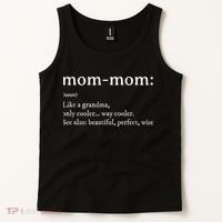 Mommom Gift  Definition Grandma Mom-Mom Mothers Day Tank Top thumb 2