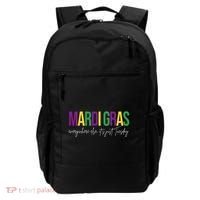 Mardi Gras Everywhere Else Its Just Tuesday Backpack thumb 0