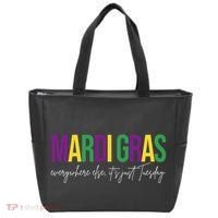 Mardi Gras Everywhere Else Its Just Tuesday Tote Bag thumb 0