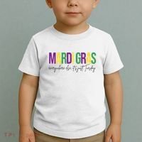 Mardi Gras Everywhere Else Its Just Tuesday Toddler T-Shirt thumb 2