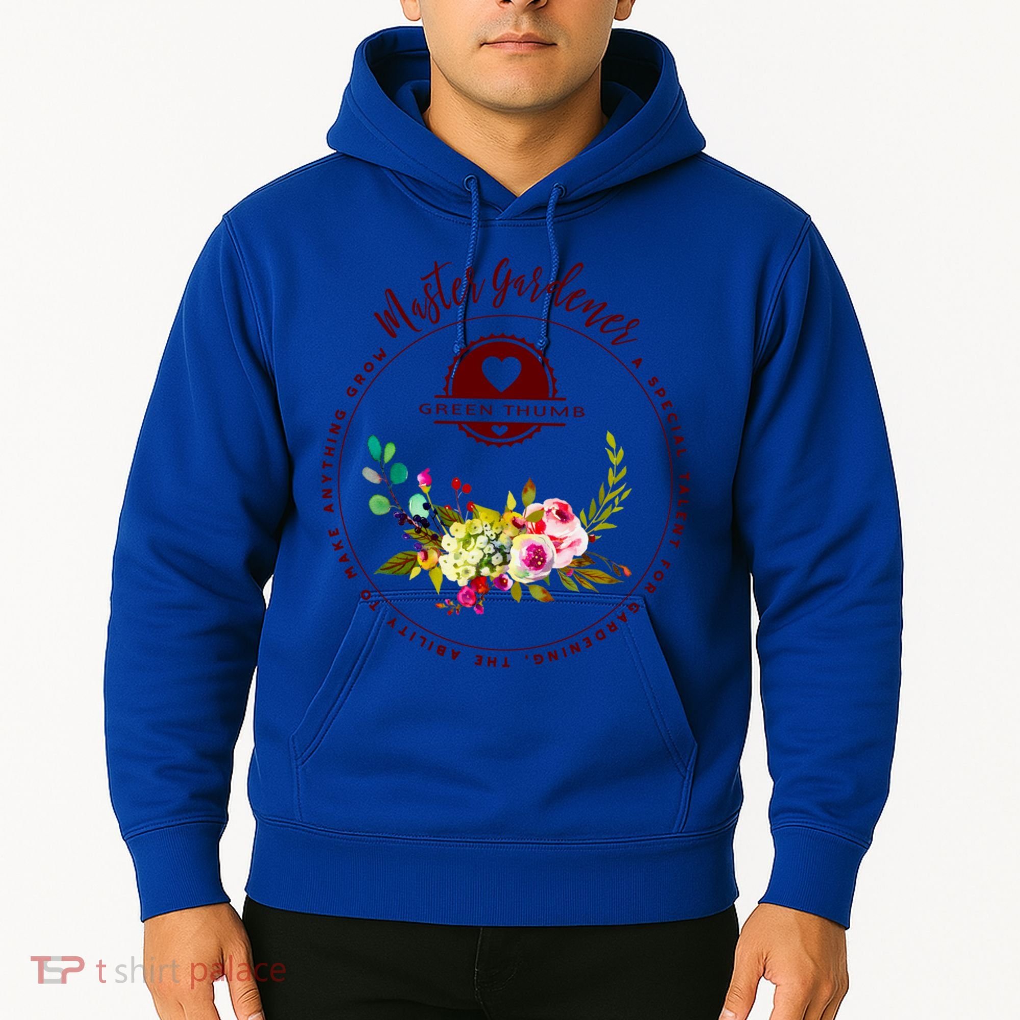 Master Gardener Funny Gift Floral Gardening Hoodie