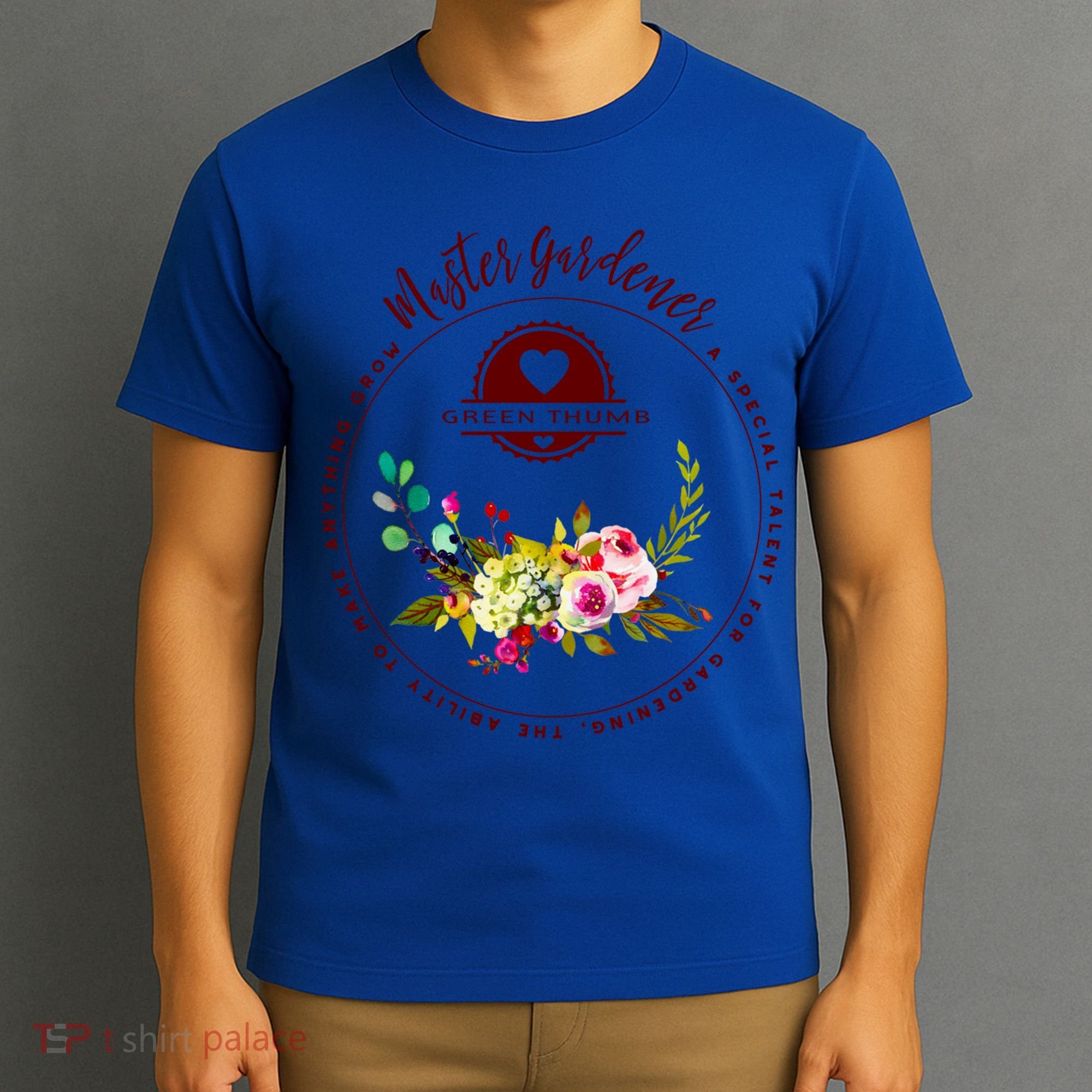 Master Gardener Funny Gift Floral Gardening T-Shirt