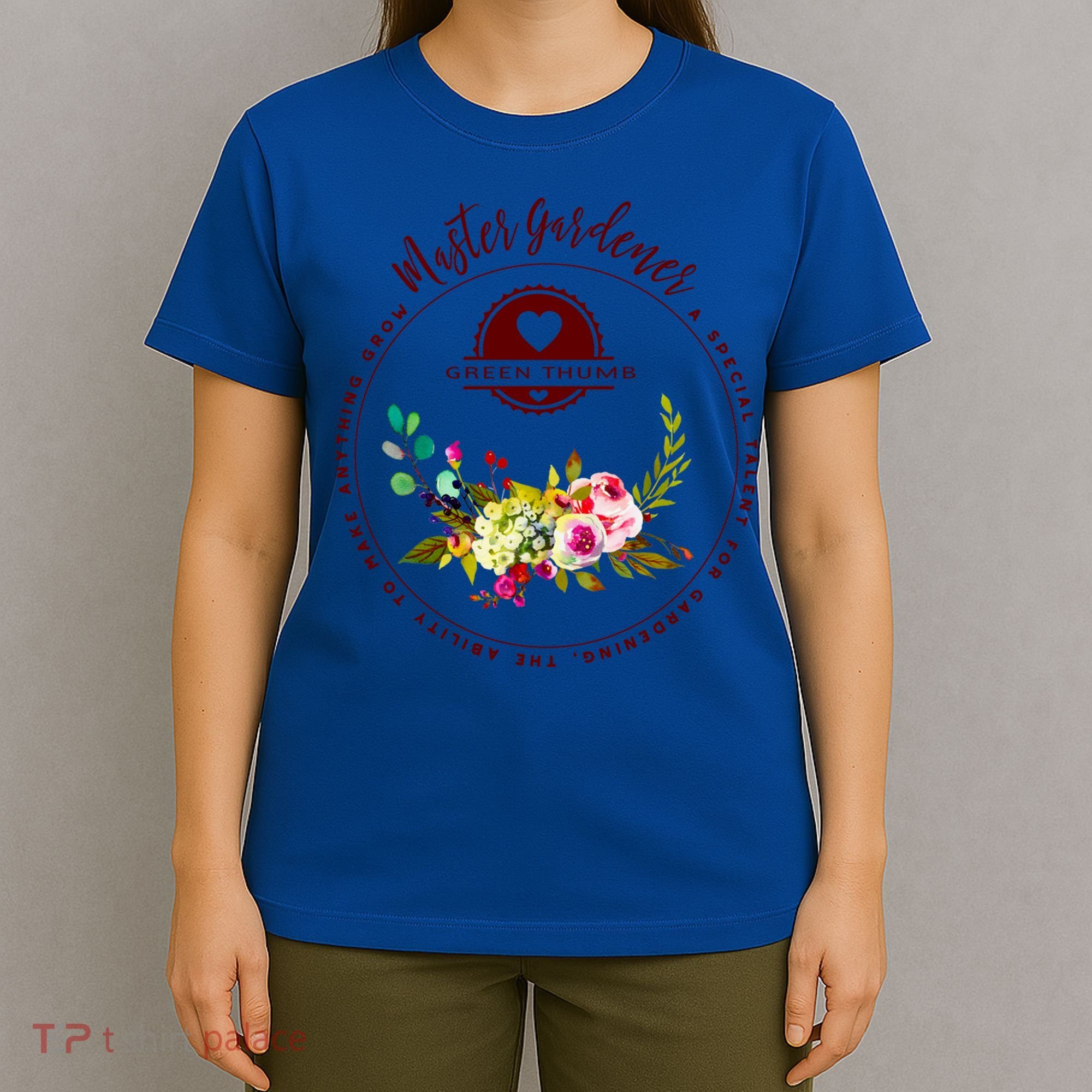 Master Gardener Funny Gift Floral Gardening T-Shirt