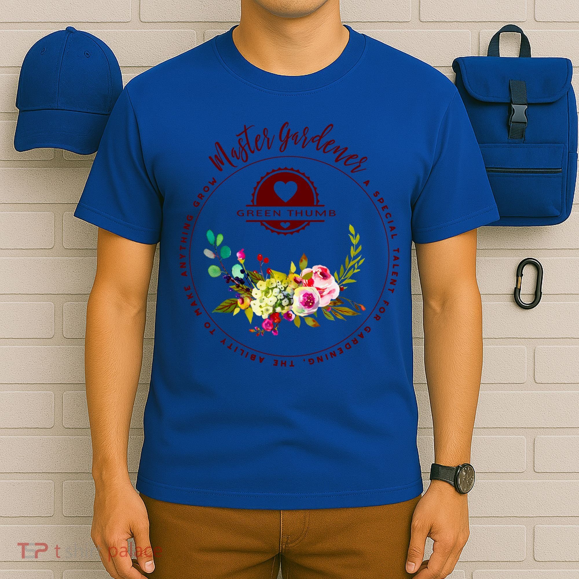 Master Gardener Funny Gift Floral Gardening T-Shirt