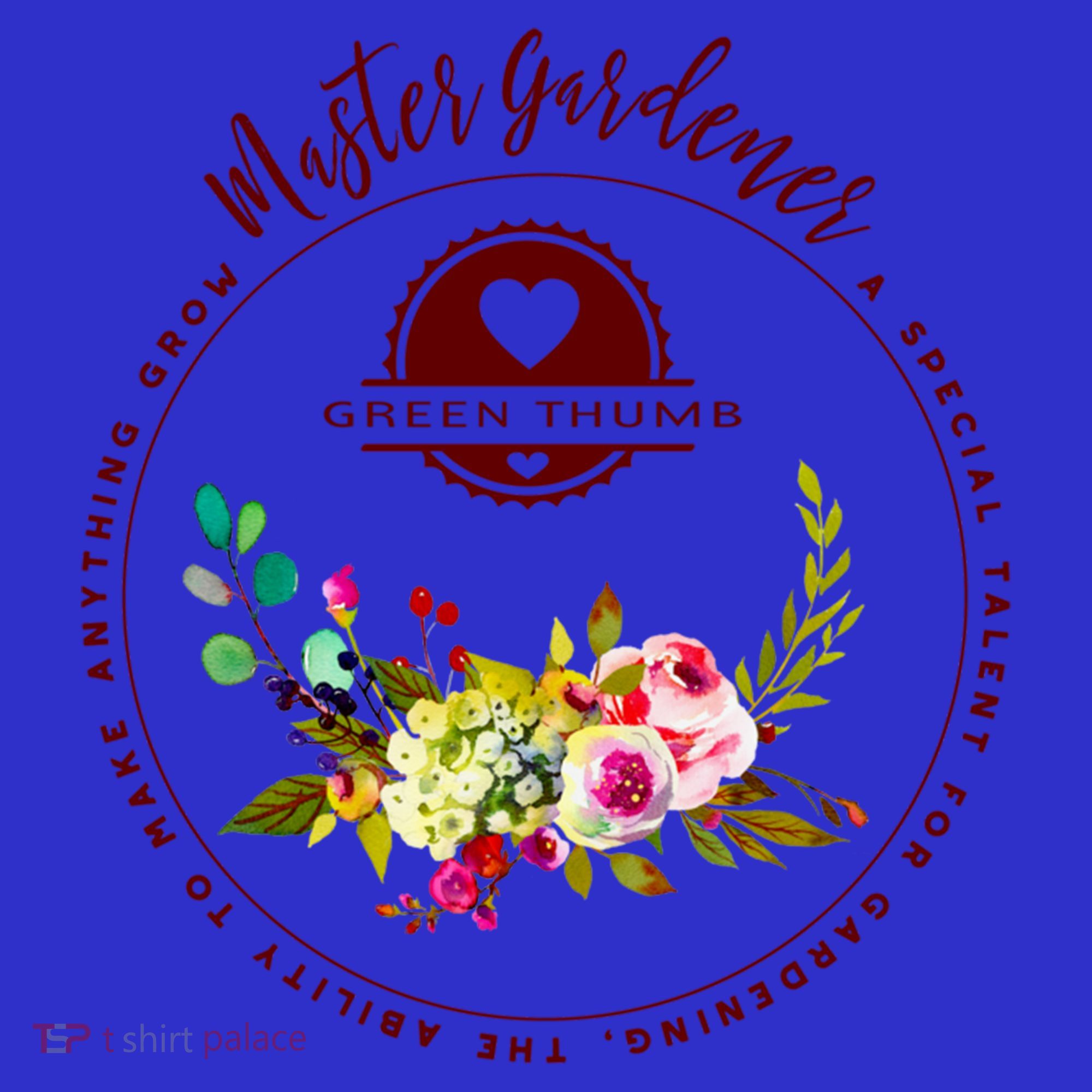 Master Gardener Funny Gift Floral Gardening T-Shirt