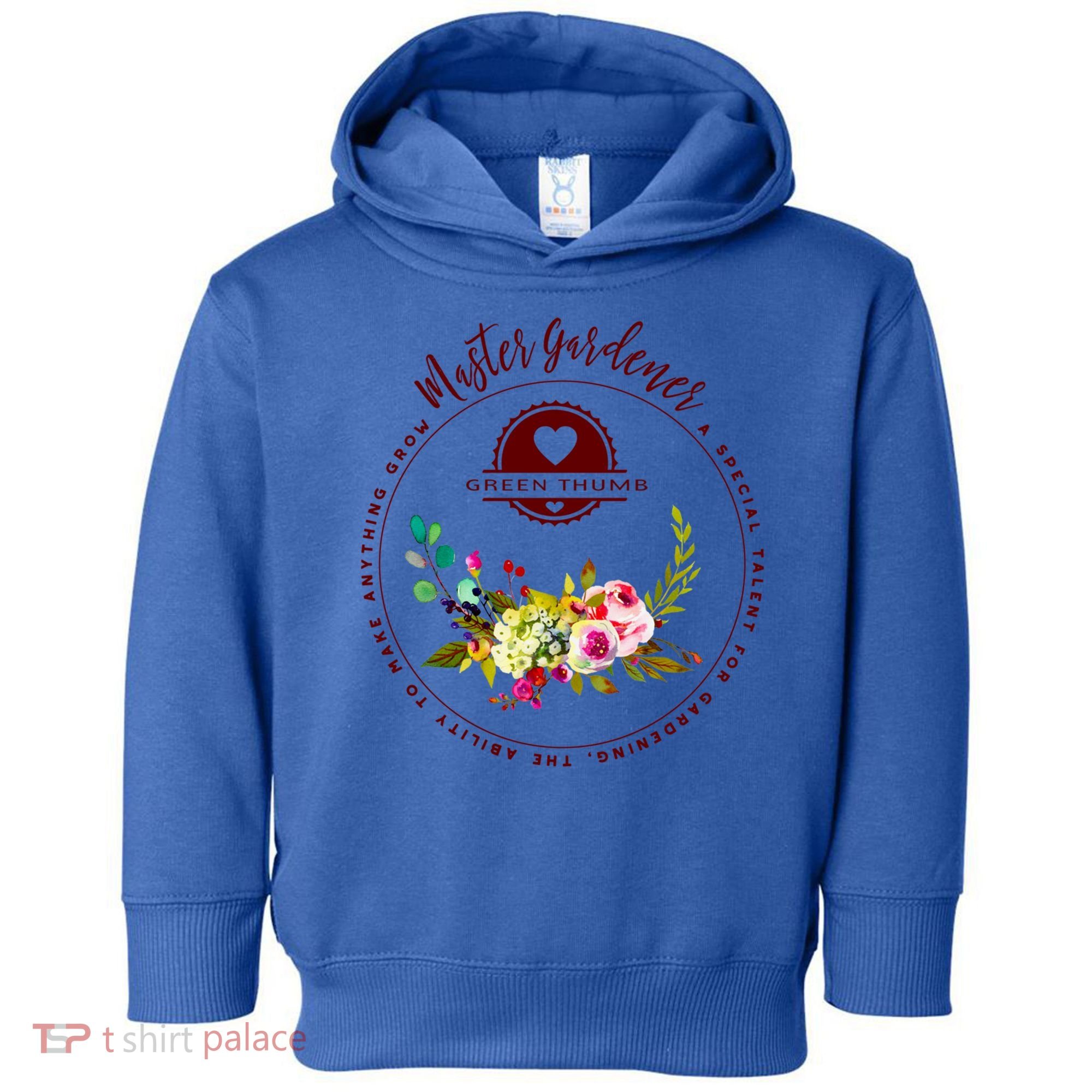 Master Gardener Funny Gift Floral Gardening Toddler Hoodie