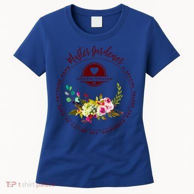 Master Gardener Funny Gift Floral Gardening Women's T-Shirt