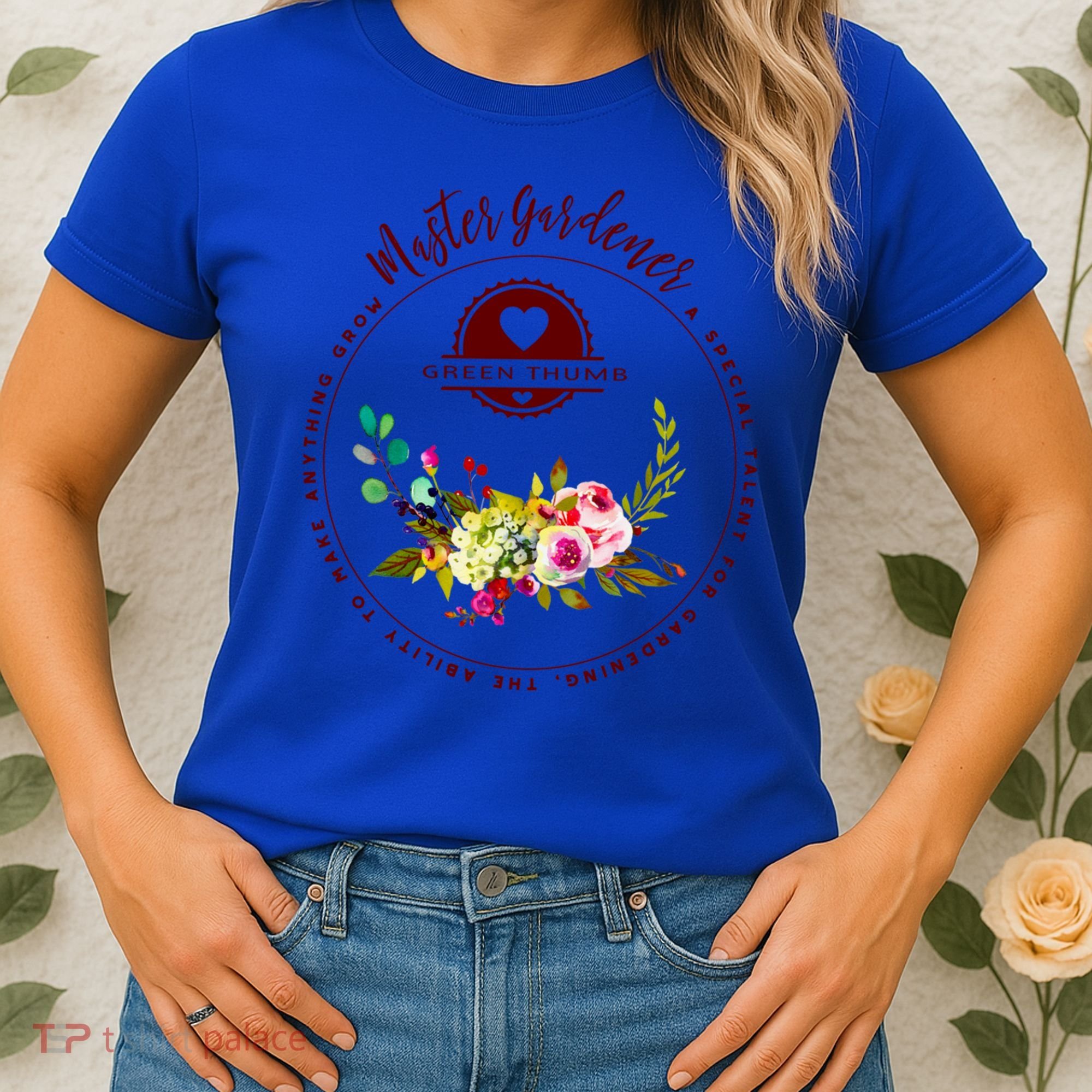 Master Gardener Funny Gift Floral Gardening Women's T-Shirt