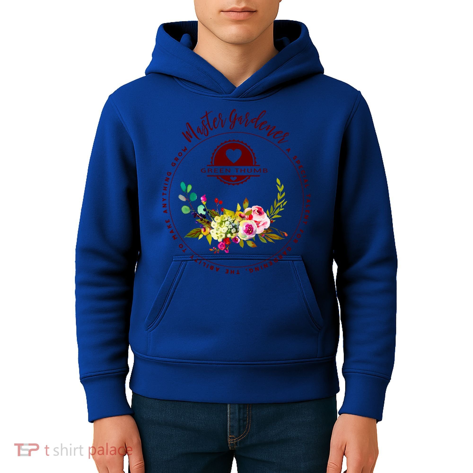 Master Gardener Funny Gift Floral Gardening Kids Hoodie