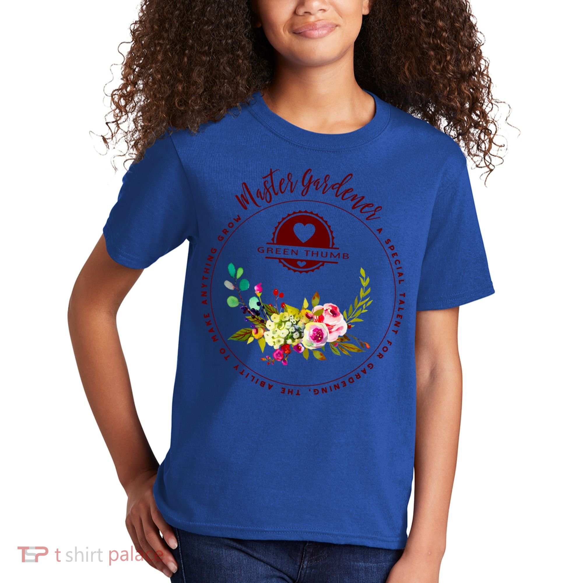 Master Gardener Funny Gift Floral Gardening Kids T-Shirt