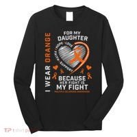 Ms Gifts Fight Daughter Multiple Sclerosis Awareness Long Sleeve Shirt thumb 0