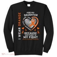 Ms Gifts Fight Daughter Multiple Sclerosis Awareness Sweatshirt thumb 0