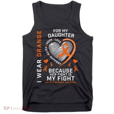Ms Gifts Fight Daughter Multiple Sclerosis Awareness Tank Top