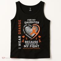 Ms Gifts Fight Daughter Multiple Sclerosis Awareness Tank Top thumb 2