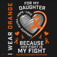 Ms Gifts Fight Daughter Multiple Sclerosis Awareness Visor thumb 3