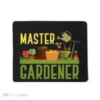 Master Gardener Funny Garden Gift Gardening Mousepad thumb 0