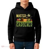 Master Gardener Funny Garden Gift Gardening Kids Hoodie thumb 4