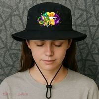 Mardi Gras Festive Lips Bucket Hat thumb 3