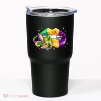 Mardi Gras Festive Lips Tumbler thumb 0