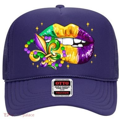 Mardi Gras Festive Lips Hat