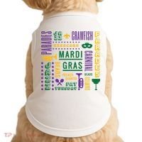 Mari Gras Festive Parade Doggie Tank thumb 0