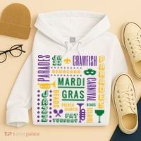 Mari Gras Festive Parade Hoodie thumb 4