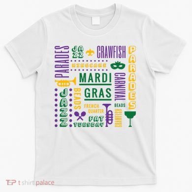 Mari Gras Festive Parade T-Shirt