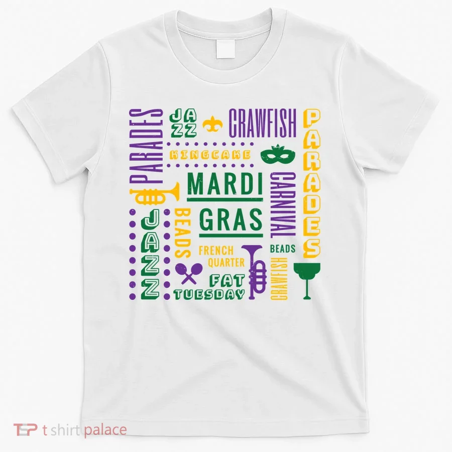 Mari Gras Festive Parade T-Shirt