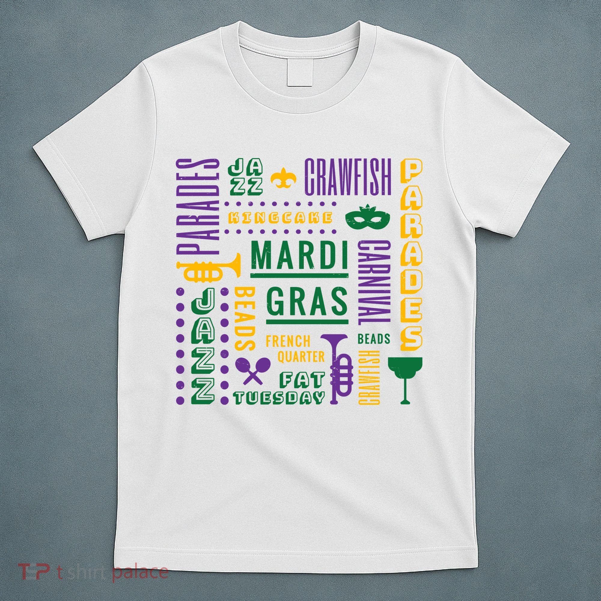 Mari Gras Festive Parade T-Shirt