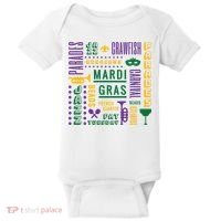 Mari Gras Festive Parade Baby Bodysuit thumb 0