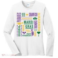 Mari Gras Festive Parade Women's Long Sleeve Shirt thumb 0
