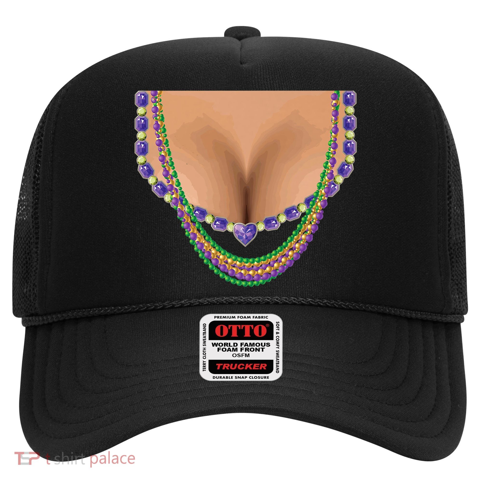 Mardi Gras Funny Gift Busty Beads Boobs New Orleans Costume Gift Hat