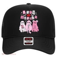 Mean Ghouls Funny Ghost Retro Scary Halloween Trick Or Treat Gift Hat thumb 0