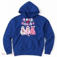 Mean Ghouls Funny Ghost Retro Scary Halloween Trick Or Treat Gift Hoodie thumb 0