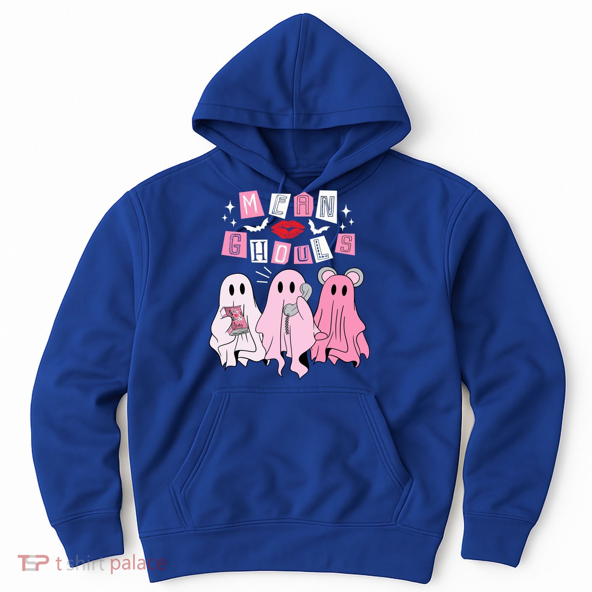 Mean Ghouls Funny Ghost Retro Scary Halloween Trick Or Treat Gift Hoodie