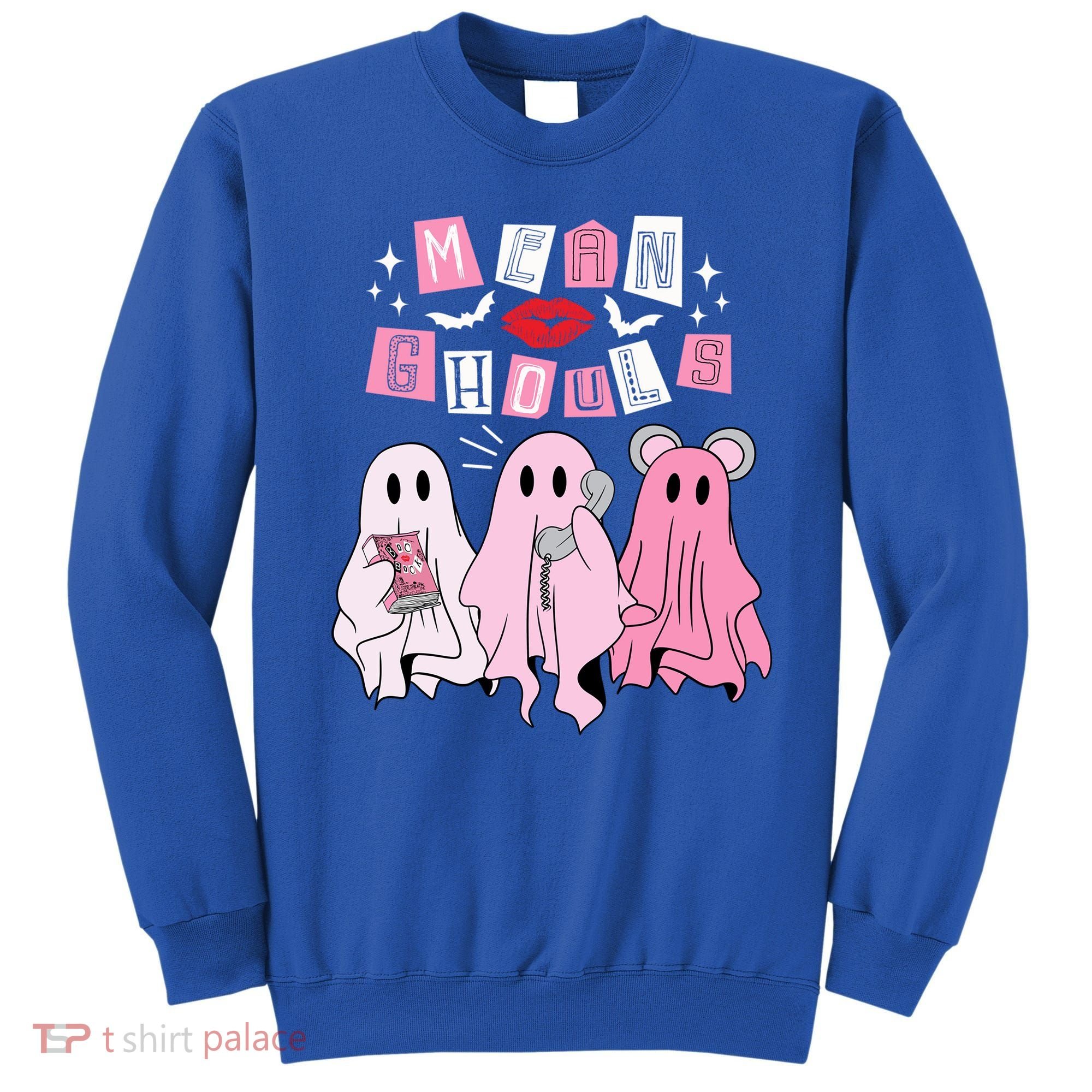 Mean Ghouls Funny Ghost Retro Scary Halloween Trick Or Treat Gift Sweatshirt