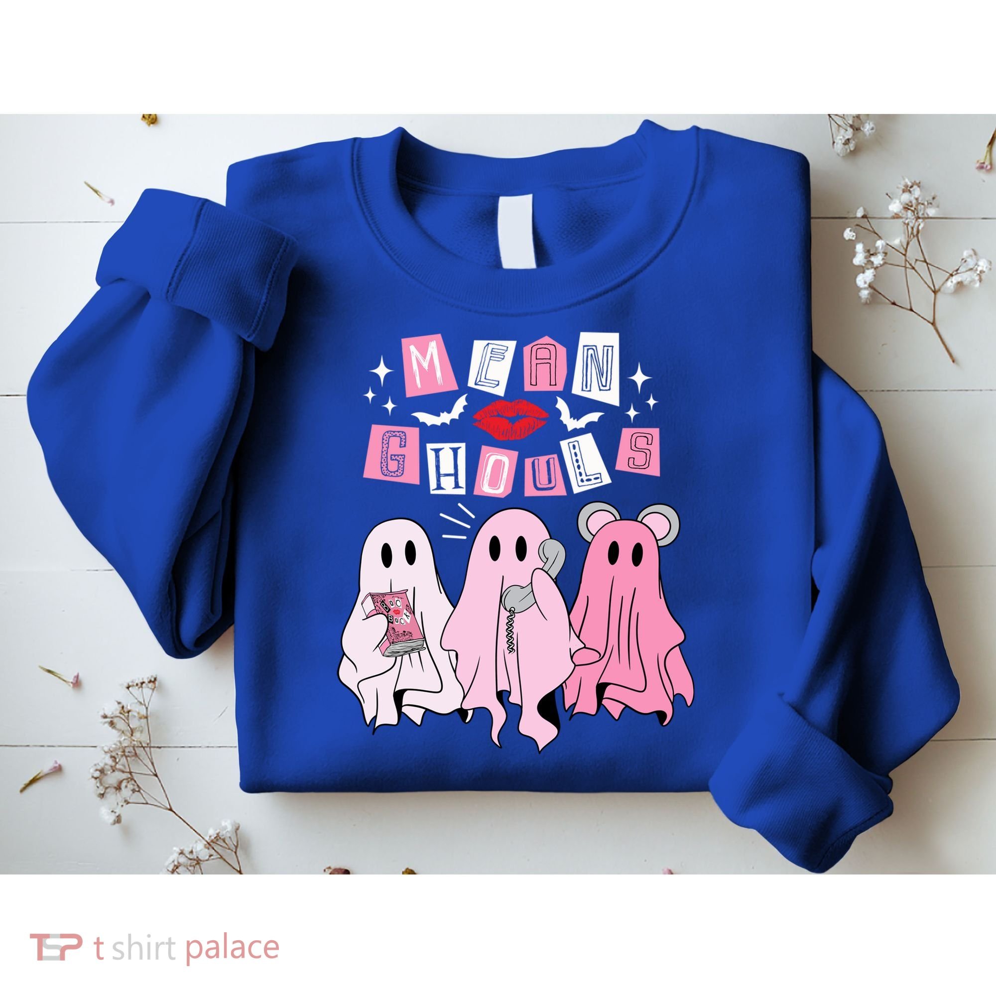 Mean Ghouls Funny Ghost Retro Scary Halloween Trick Or Treat Gift Sweatshirt