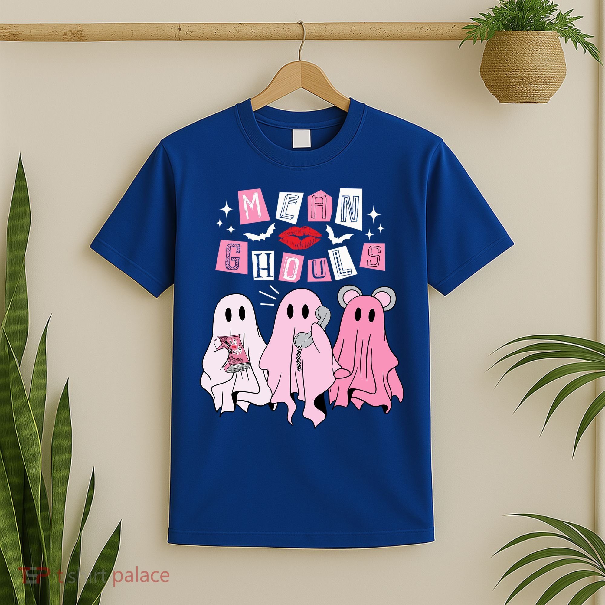 Mean Ghouls Funny Ghost Retro Scary Halloween Trick Or Treat Gift T-Shirt