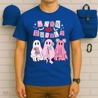 Mean Ghouls Funny Ghost Retro Scary Halloween Trick Or Treat Gift T-Shirt thumb 6