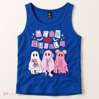 Mean Ghouls Funny Ghost Retro Scary Halloween Trick Or Treat Gift Tank Top thumb 2