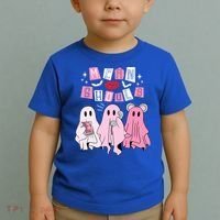 Mean Ghouls Funny Ghost Retro Scary Halloween Trick Or Treat Gift Toddler T-Shirt thumb 2