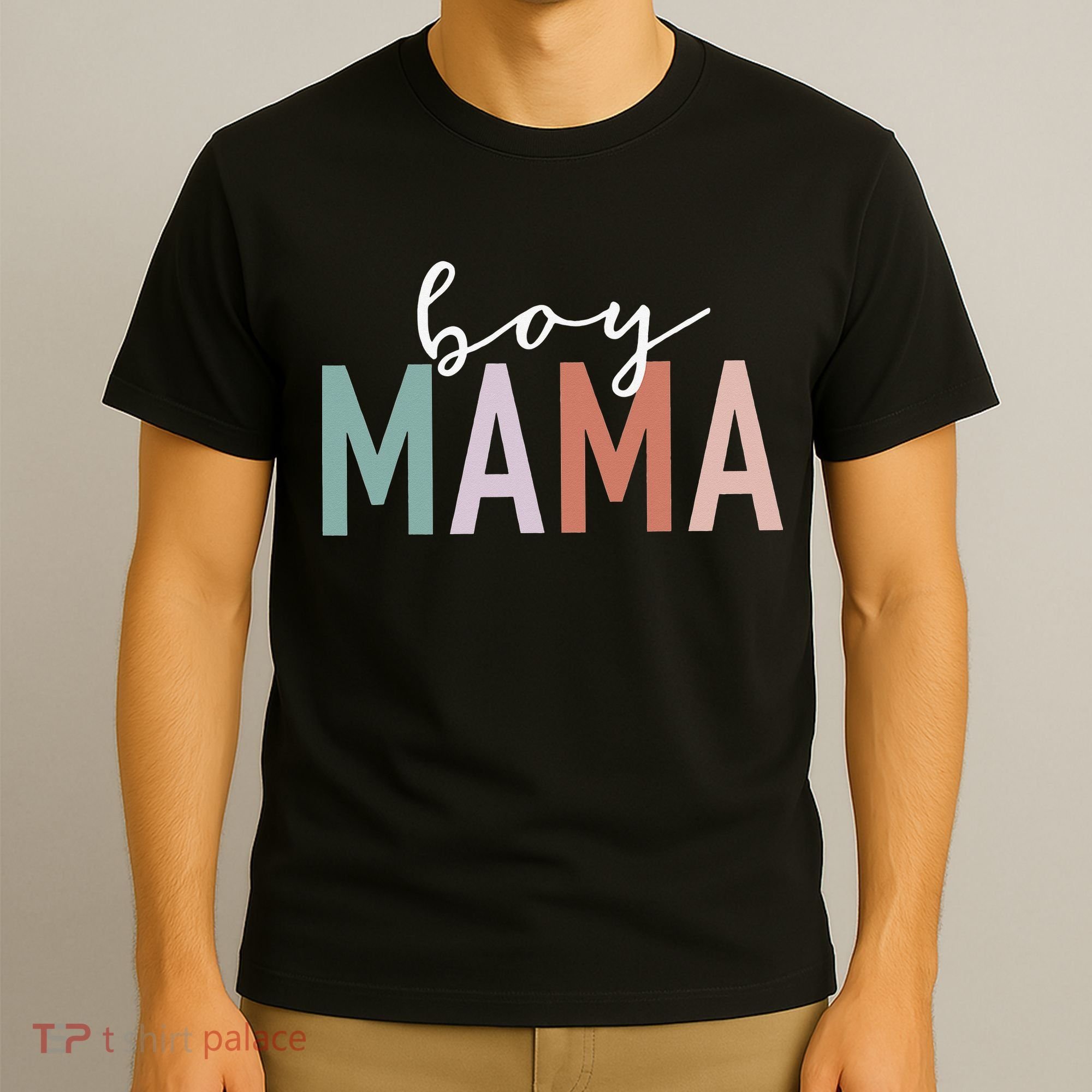 Mama Gifts For Mother Mom Of Leopard Print T-Shirt