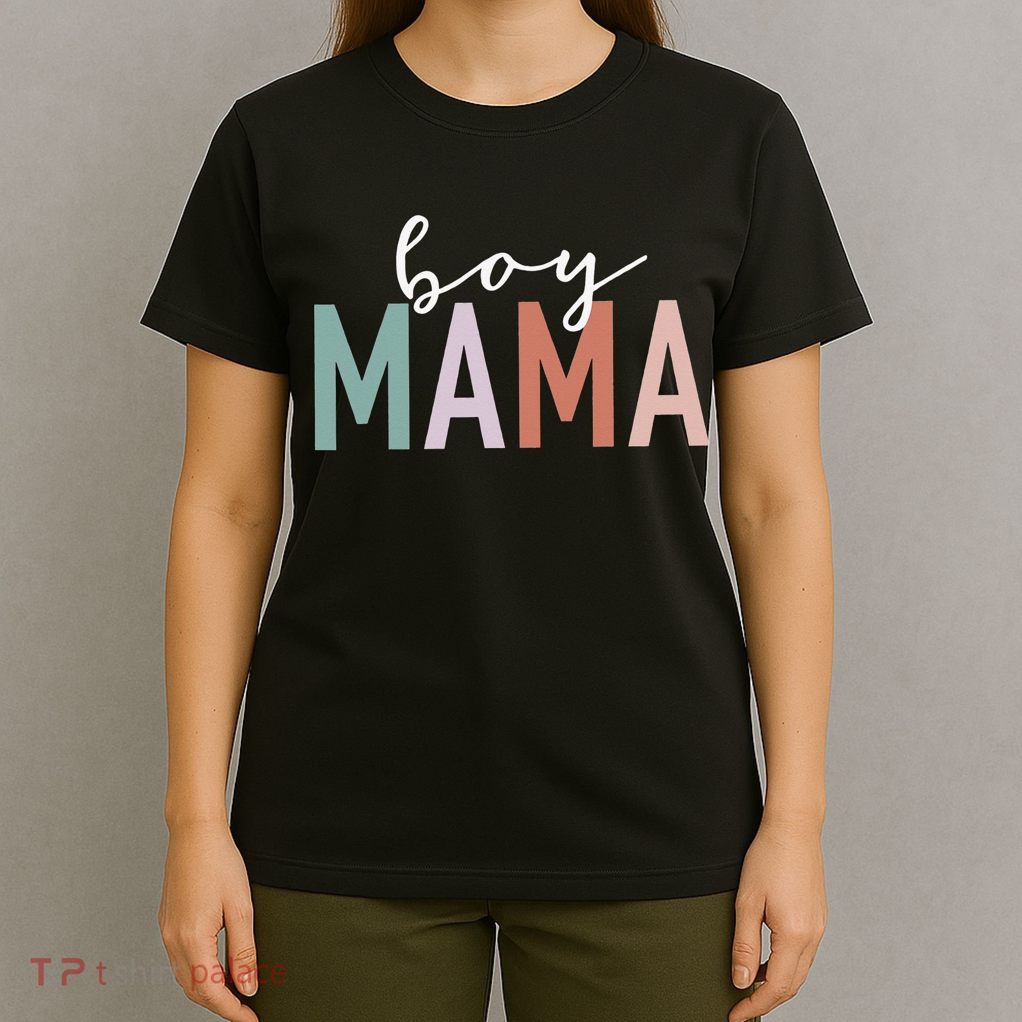 Mama Gifts For Mother Mom Of Leopard Print T-Shirt
